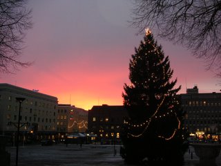 Sunset in Hämeenlinna